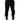 Dolce & Gabbana Black Cotton Stretch Casual Trouser Pants