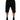 Dolce & Gabbana Black Cotton Mid Waist Casual Bermuda Short