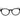 Fila Black Cellulose Acetate Glasses (Frames)