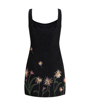 Staud Black Nylon Cocktail Dress