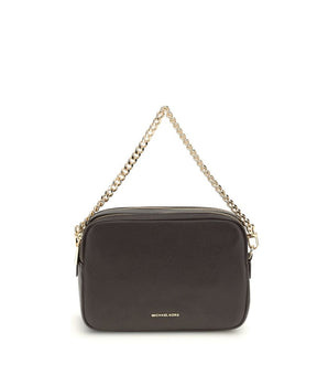 Michael Kors Brown Calf Leather Bos Taurus Shoulder Bag