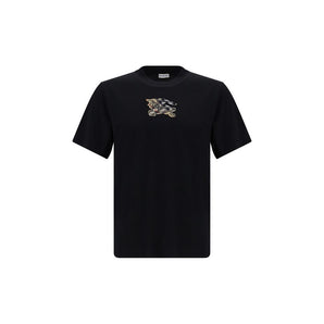 Burberry Checked logo cotton T-shirt