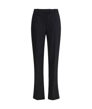 Alexander McQueen Black Wool Dress Pants