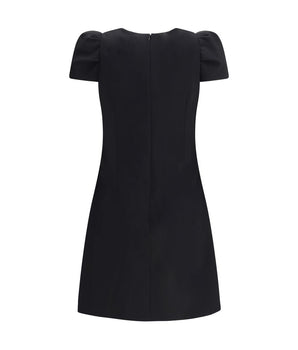Alexander McQueen Black Wool Casual Dress