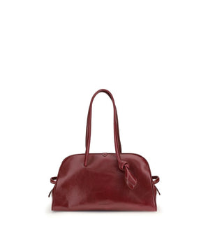 Jacquemus Red Calf Leather Bos Taurus Shoulder Bag