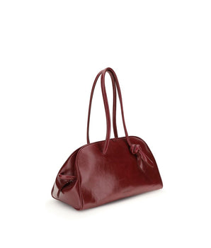 Jacquemus Red Calf Leather Bos Taurus Shoulder Bag