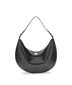 Jacquemus Black Calf Leather Bos Taurus Shoulder Bag