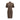 Jacquemus Brown Merino Wool Casual Dress