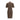 Jacquemus Brown Merino Wool Casual Dress