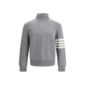 Thom Browne Sweater with 4-Bar intarsia