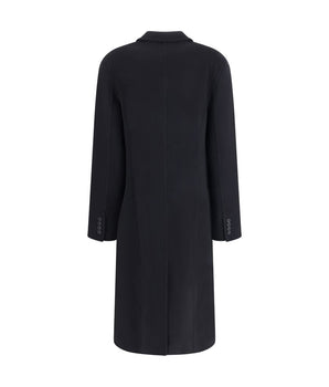 Tory Burch Black Wool Coat