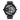 Police Black Leather Bracelet Watch
