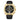 Police Black Leather Watch