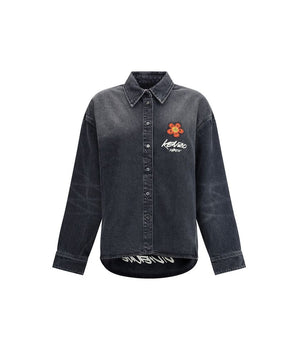 Kenzo Black Denim Shirt