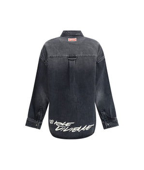 Kenzo Black Denim Shirt