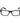 Fila Black Cellulose Acetate Glasses (Frames)