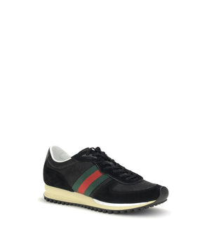 Gucci Black Polyamide Athletic Sneakers