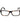 Fila Brown Cellulose Acetate Glasses (Frames)