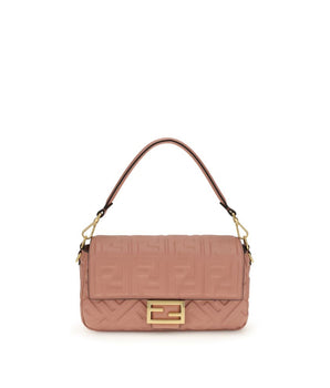 Fendi Multicolor Calf Leather Bos Taurus Shoulder Bag