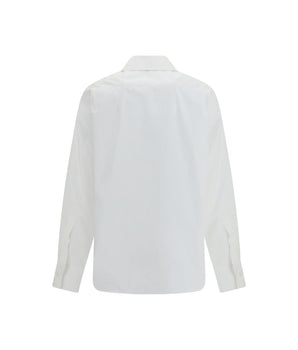 Alexander McQueen White Cotton Dress Shirt
