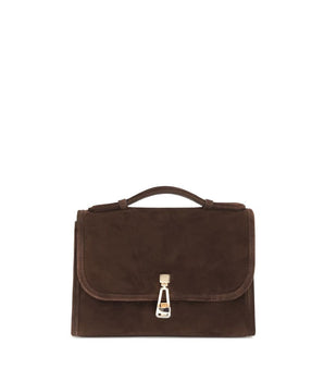 Gabriela Hearst Brown Leather Shoulder Bag