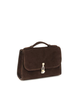 Gabriela Hearst Brown Leather Shoulder Bag