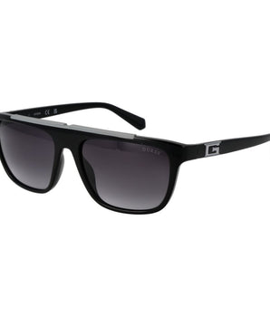 Guess Black Stainless Steel Sunglasses