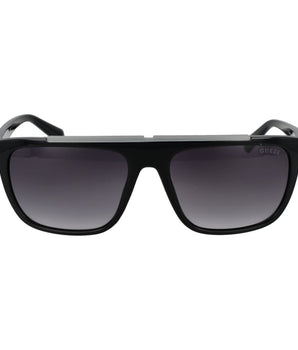 Guess Black Stainless Steel Sunglasses