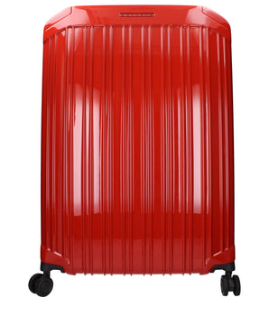 Piquadro Red Polycarbonate Luggage And Travel