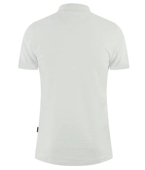 Aquascutum White Cotton Polo Shirt