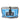 Dolce & Gabbana Blue Silver Wood Walkman Box Clutch Shoulder Borse Bag