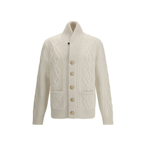 Brunello Cucinelli Cable-Knit Cashmere Cardigan