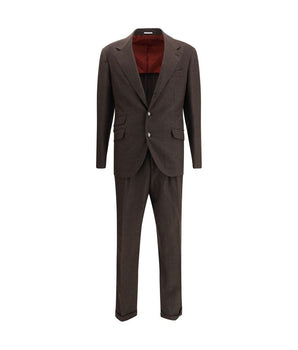 Brunello Cucinelli Prince of Wales Men's Suit
