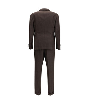 Brunello Cucinelli Prince of Wales Men's Suit