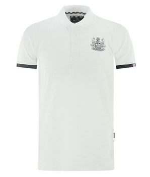 Aquascutum White Cotton Polo Shirt