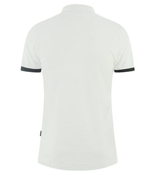 Aquascutum White Cotton Polo Shirt
