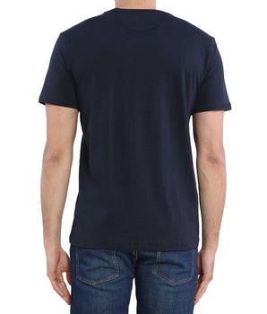 La Martina Blue Cotton T-Shirt