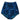 Dolce & Gabbana Blue Sequin Embellished High Waist Girdle Underwear