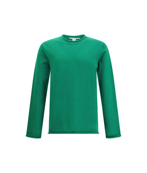 Comme Des Garçons Green Wool Sweatshirt