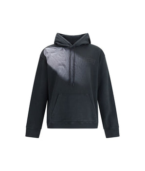 MM6 Black Cotton Sweatshirt