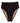 Dolce &amp; Gabbana Black DG Logo Lace High Brief Panty Underwear