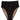 Dolce & Gabbana Black DG Logo Lace High Brief Panty Underwear