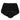 Dolce & Gabbana Black Silk Stretch High Waist Girdle Underwear