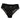 Dolce & Gabbana Black Nylon Stretch High Waist Panty Underwear