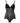 Dolce &amp; Gabbana Black Nylon Stretch Bodysuit Lingerie Underwear