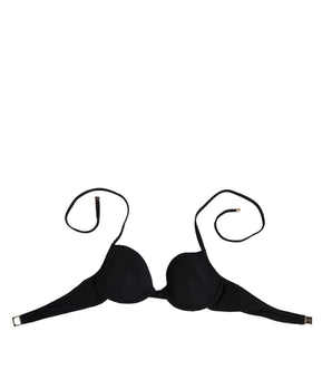 Dolce & Gabbana Black Underwire Push Up Balconette Bra Underwear