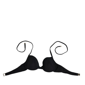 Dolce & Gabbana Black Underwire Push Up Balconette Bra Underwear