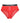 Dolce & Gabbana Red Nylon Logo Waistband Brief Panty Underwear