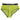 Dolce & Gabbana Green Nylon Logo Waistband Brief Panty Underwear