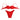 Dolce & Gabbana Red Nylon Swimsuit 2 Piece Top Bottom Swimwear